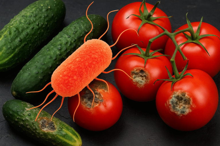 Salmonella Outbreak in Tomatoes and Cucumbers